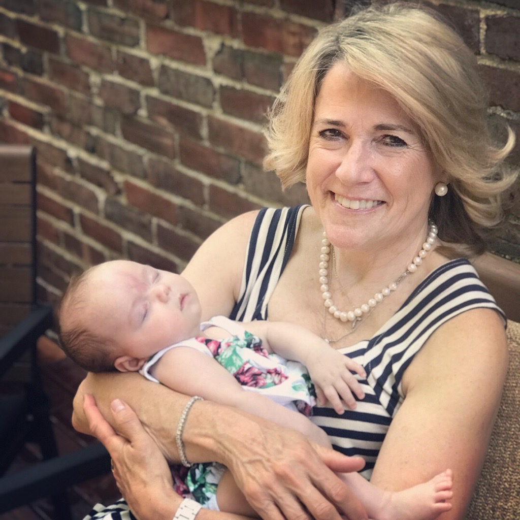 Jan Cervelli with Baby