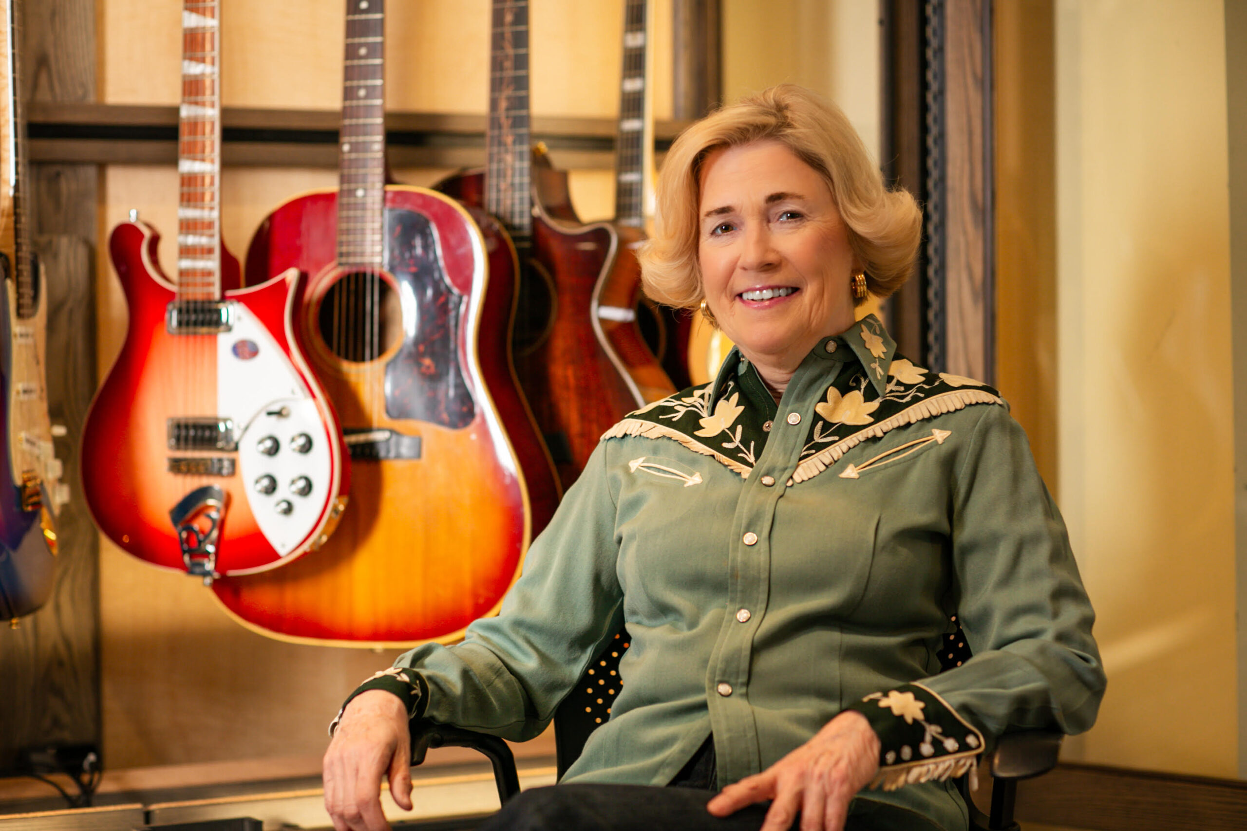 Jan Cervelli with Guitars